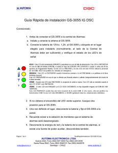 GuiaRapidaInstalacion GS-3055 IG