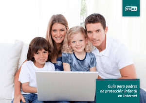 Guía para padres de protección infantil en Internet