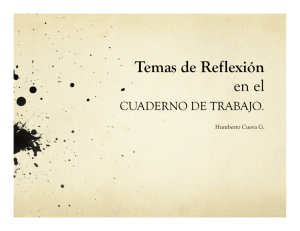 Temas de Reflexión en el - Humberto Cueva – Blog de los Maestros