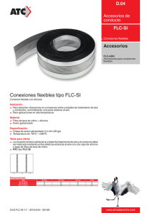 Conexiones flexibles típo FLC-SI