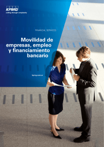 Movilidad de empresas, empleo y financiamiento bancario
