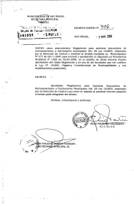 Reglamento Descuentos Funcionarios