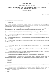 BT.1124-2 - Señales de referencia para la compensación de