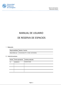 MANUAL DE USUARIO DE RESERVA DE ESPACIOS