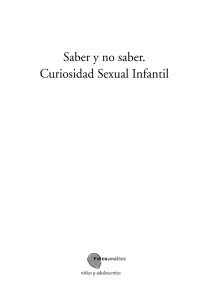 Saber y no saber. - Editorial Síntesis