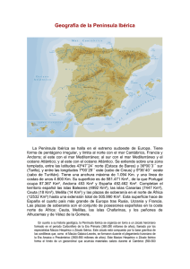 España: relieve e hidrografía