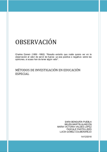 observación - Universidad Autónoma de Madrid