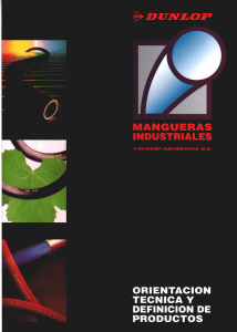 Catálogo de orientación y definición de mangueras