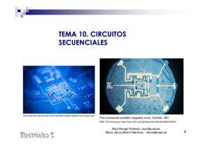 tema 10. circuitos secuenciales - OCW Usal