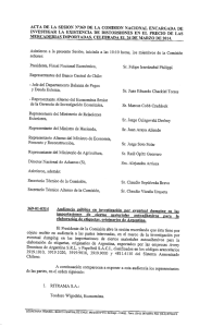 Sesión Nº 369 - Comisión Nacional Encargada de Investigar la