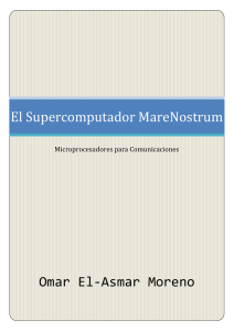 El Supercomputador MareNostrum