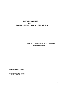 departamento de lengua castellana y literatura ies g. torrente