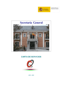 Secretaría General - Administracion.gob.es