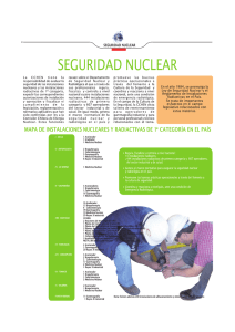seguridad nuclear - Comisión Chilena de Energía Nuclear