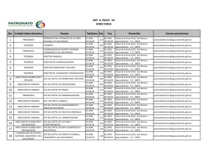 FRACC. VII DIRECTORIO TELEFÒNICO