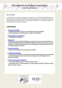 Boletin quincenal 119-2015 - CEOE