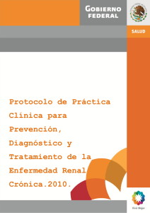 Protocolo de Práctica Clínica para Prevención, Diagnóstico y