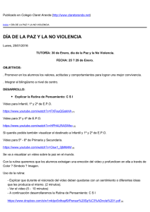 día de la paz y la no violencia