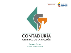 Presentación de PowerPoint - Contaduría General de la Nación