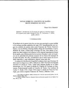 notas sobre el concepto de rapiña según domingo de soto