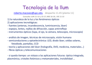 Tecnologia de la llum