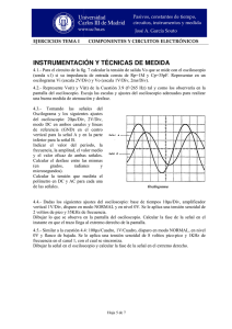 Ejercicios Tema I Instrumentación y Técnicas de medida