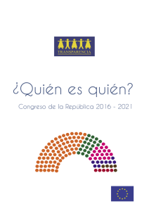Quién es Quién?- Congreso de la República 2016-2021