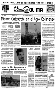 Diario de Colima: Cat&aacute;strofe Agr&iacute;cola y M&aacute;s