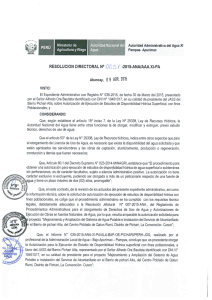 u—oi Ministerio de !Auioridad Nacional del Autoridad