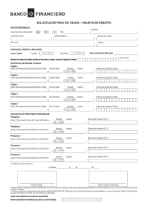 Solic. Pago de Deuda