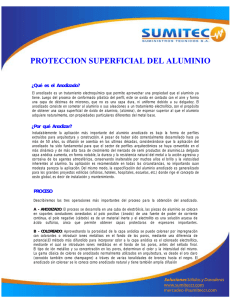 PROTECCION SUPERFICIAL DEL ALUMINIO