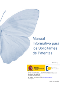 Manual del sol - Oficina Española de Patentes y Marcas