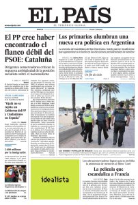 El PP cree haber encontrado el flanco débil del PSOE: Cataluña