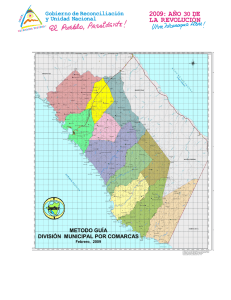 metodo guía división municipal por comarcas