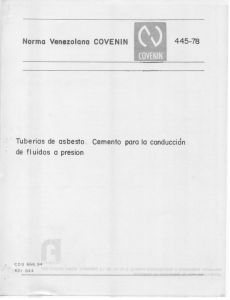 Page 1 CEN Normo Venezolano COVENN 445