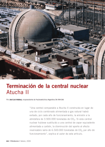 Terminación de la central nuclear Atucha II