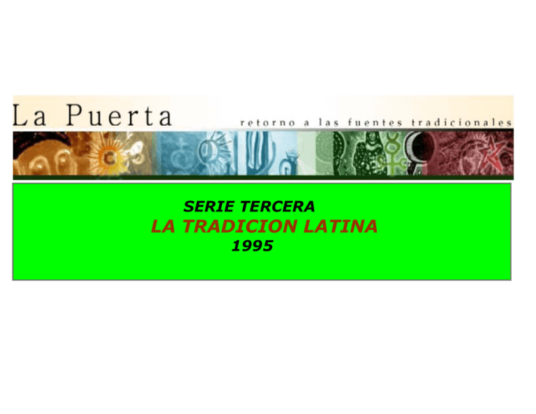 La Tradicion Latina
