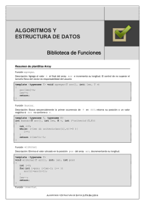 Biblioteca de Funciones (C++) 2015 OscarB