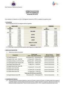 aspectos generales 2014-2015 - Real Federación Española de