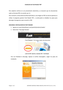 Instalacion de Foxit Reader PDF