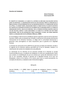 Derechos de Ciudadanía - Universidad Externado de Colombia