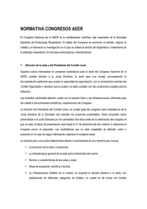normativa congresos aeer - Asociación Española de Endoscopia
