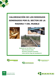 valorización de los residuos generados por el sector de la madera y