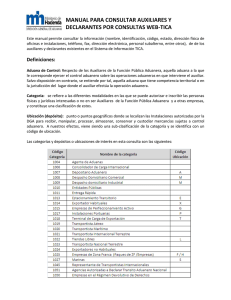 Manual para Consultar Auxiliares y Declarantes en TICA version 1.1