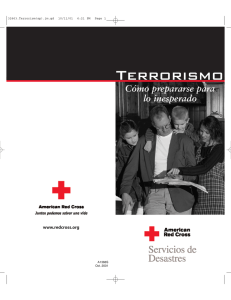 Terrorismo - American Red Cross