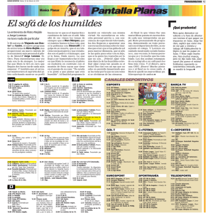 PantallaPlanas - Mundo Deportivo