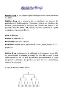 Publistar Group es una empresa legalmente registrada en España