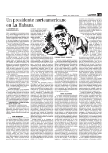 Un presidente norteamericano en La Habana