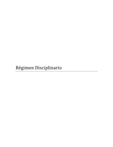 Régimen Disciplinario - Universidad Autónoma Latinoamericana