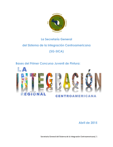 La Secretaría General del Sistema de la Integración Centroamericana